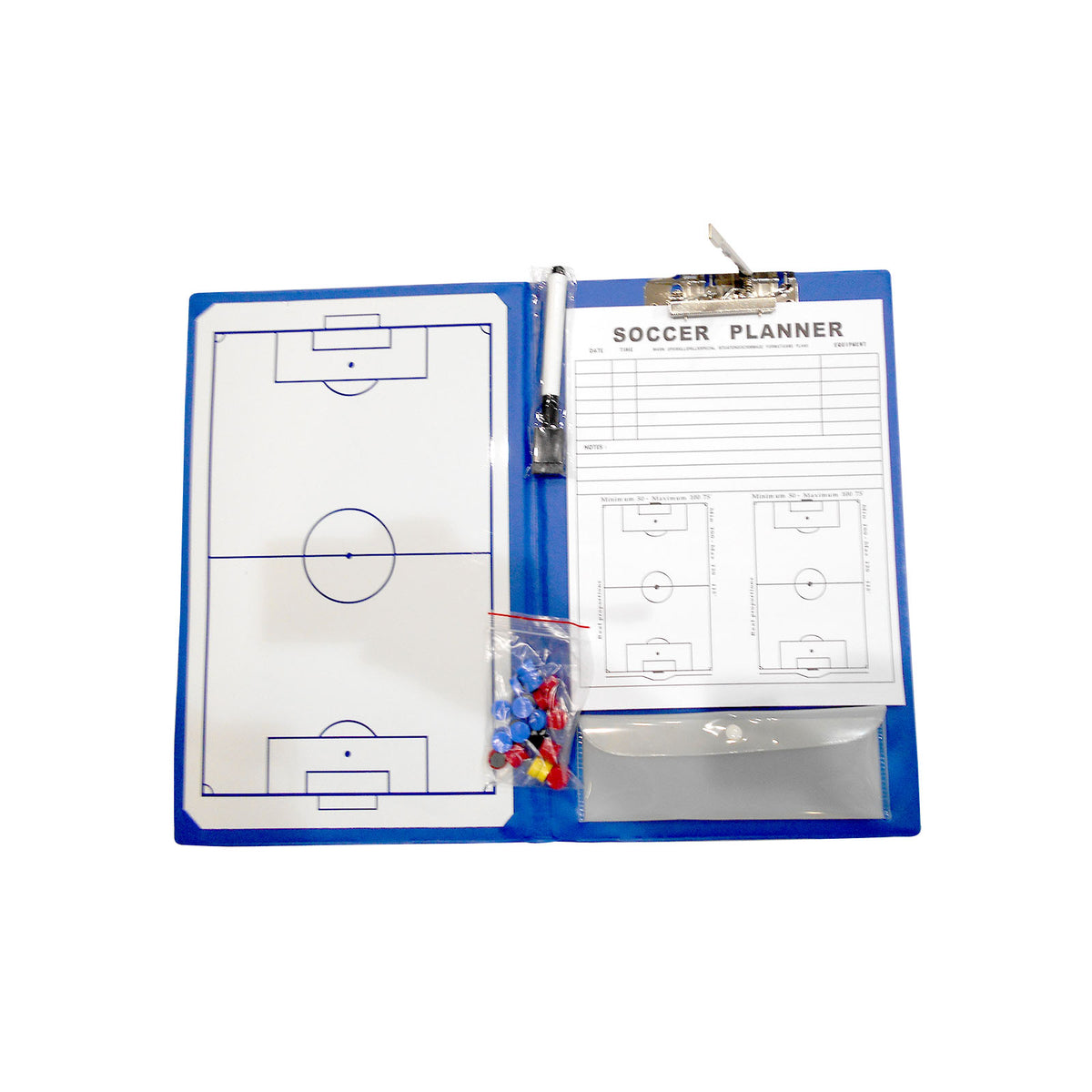 Tablero Folder Entrenador Miyagi Futbol M8262-Fut