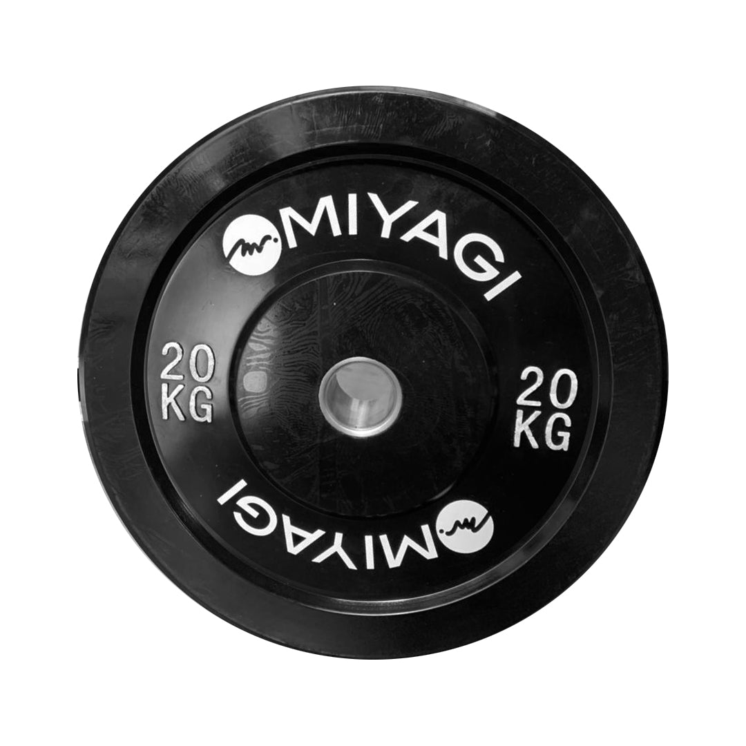 Disco Pesas Miyagi En Caucho M91030 - 20Kg