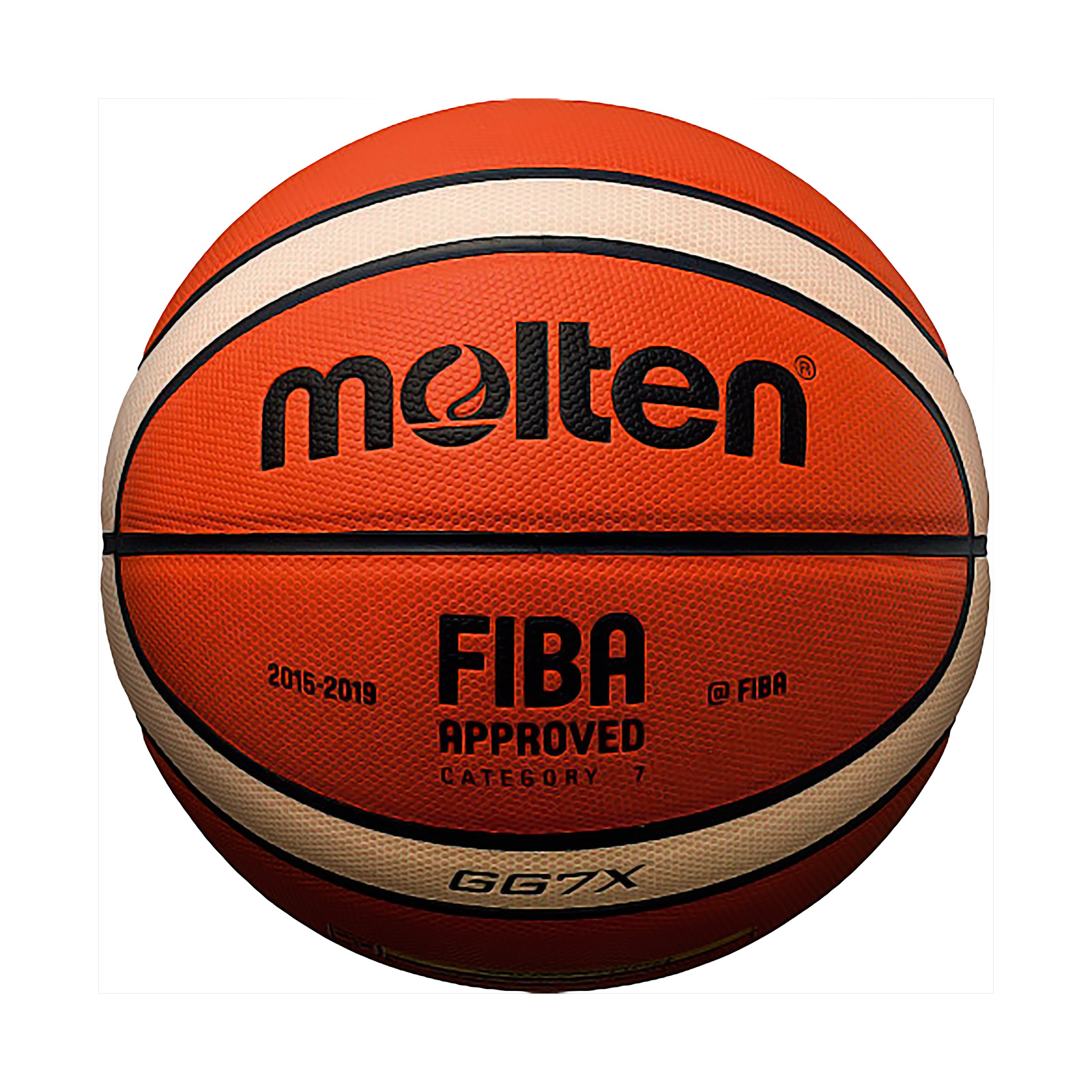 BALON BALONCESTO 12 PANELES OFICIAL FIBA BGG7X - Dismovel